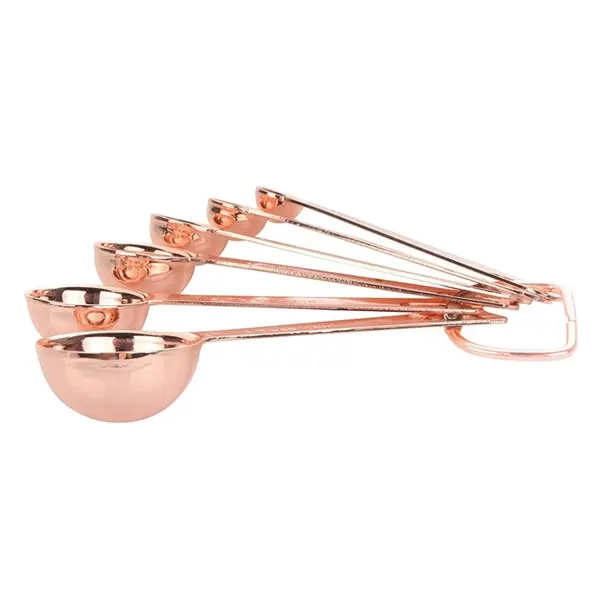 Rose Gold Six-piece Measuring Spoon