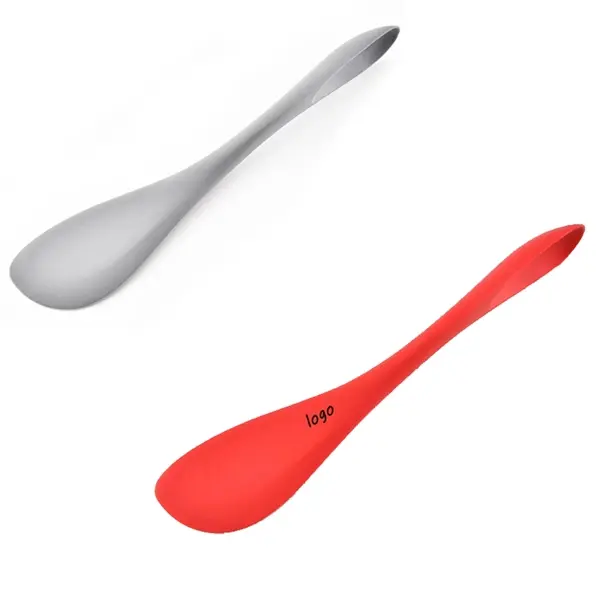 2 in 1 Silicone Oil Brush Scraper Spoon