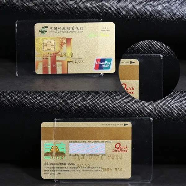 PVC Transparent Card Sleeve