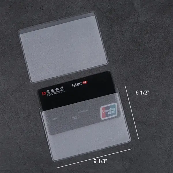 PVC Transparent Card Sleeve