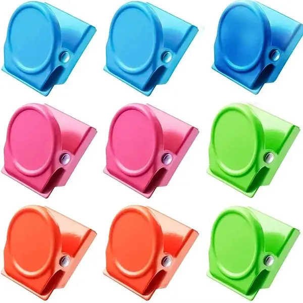 Magnetic Memo Note Magnets Metal Clip