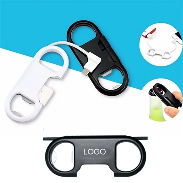 Multifunction USB Charging Data Sync Cable Bottle Opener Key