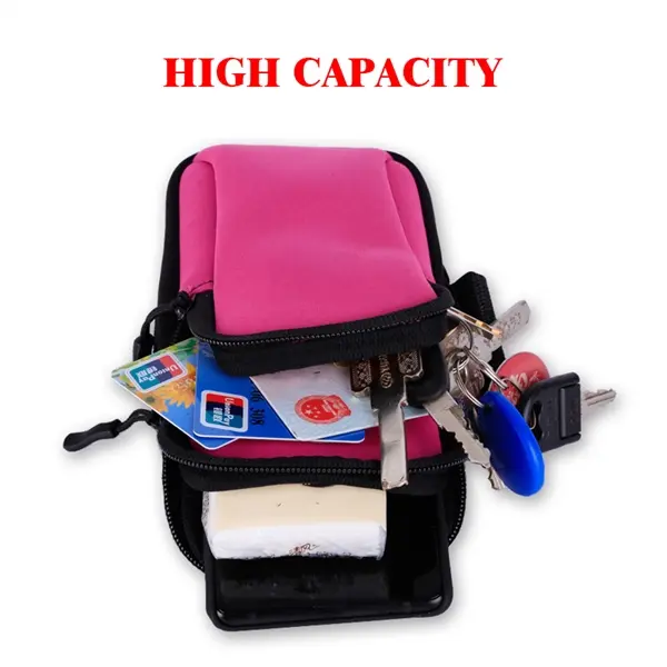 Universal 6'' Waterproof Sport Armband Bag Running Jogging G