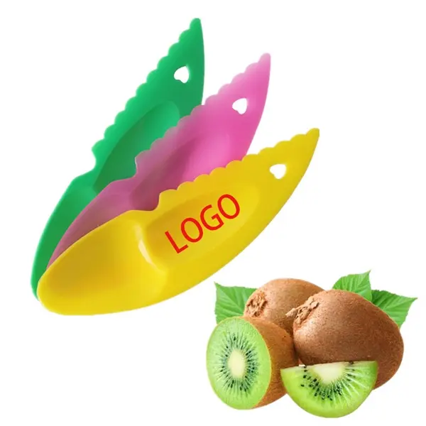Kiwi Plastic Dig Spoon Candy Color Fruits Knife Slicer Peele