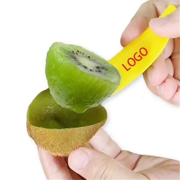 Kiwi Plastic Dig Spoon Candy Color Fruits Knife Slicer Peele