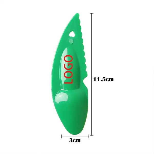 Kiwi Plastic Dig Spoon Candy Color Fruits Knife Slicer Peele