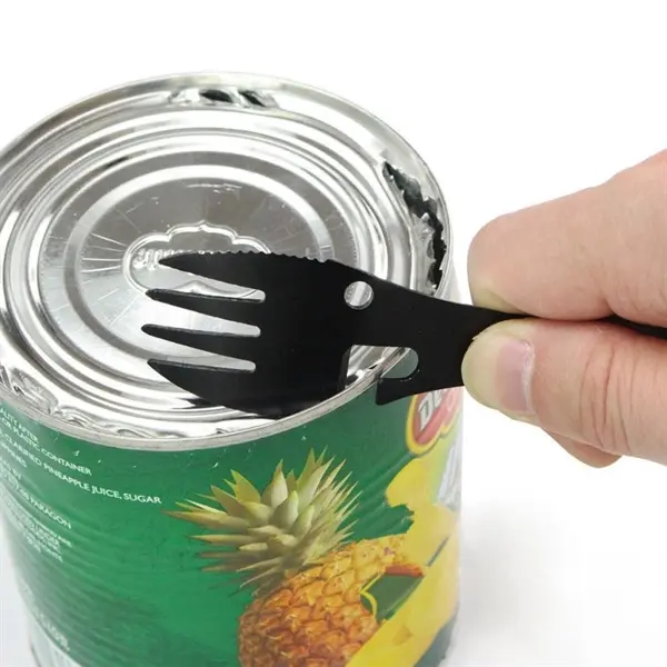 Multifunctional Camping Cookware Spoon Fork Bottle Opener P