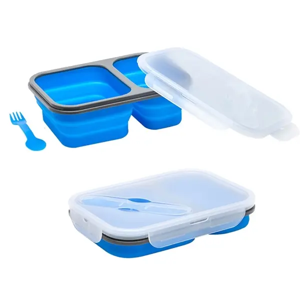 Collapsible Silicone Lunch Containers