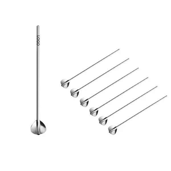 2 in 1 Reusable Stainless Steel Straw Spoon