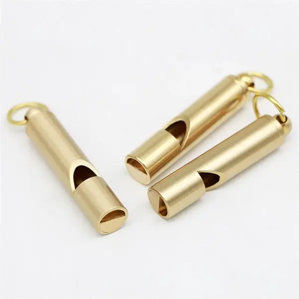 Brass Survival Whistle