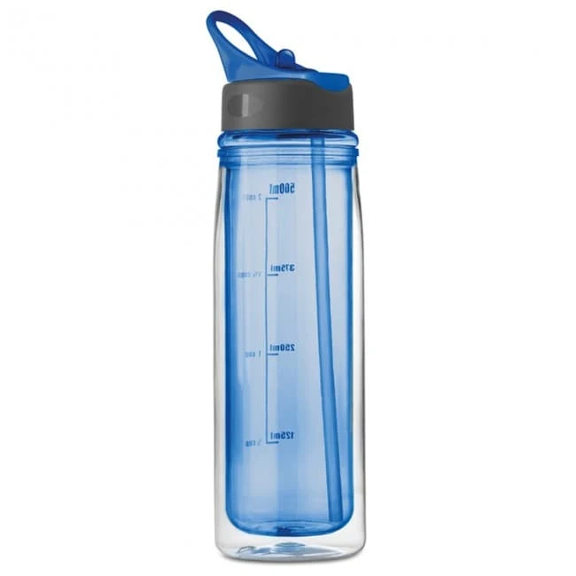 Double wall drinking bottle