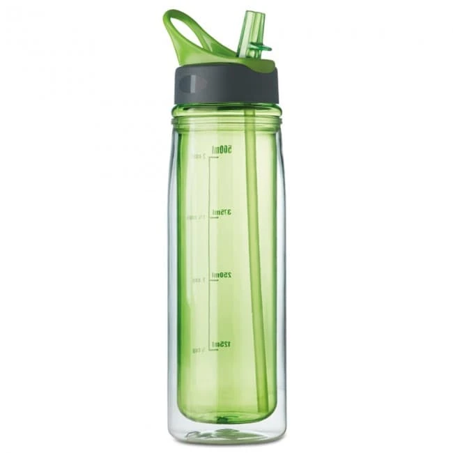 Double wall drinking bottle