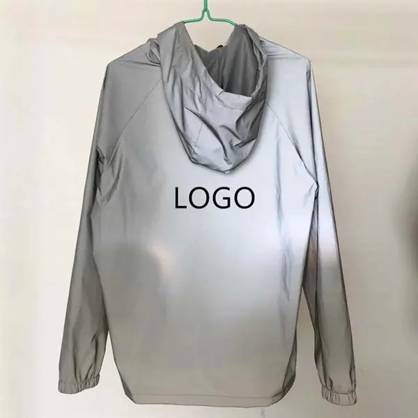 M -XXL polyester full reflective pullover jacket