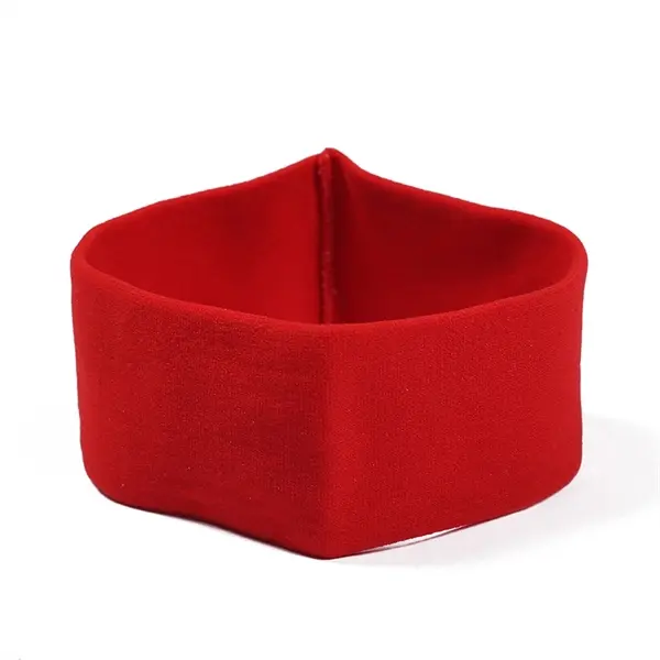 6.3" polyester elastic sport sweat headband