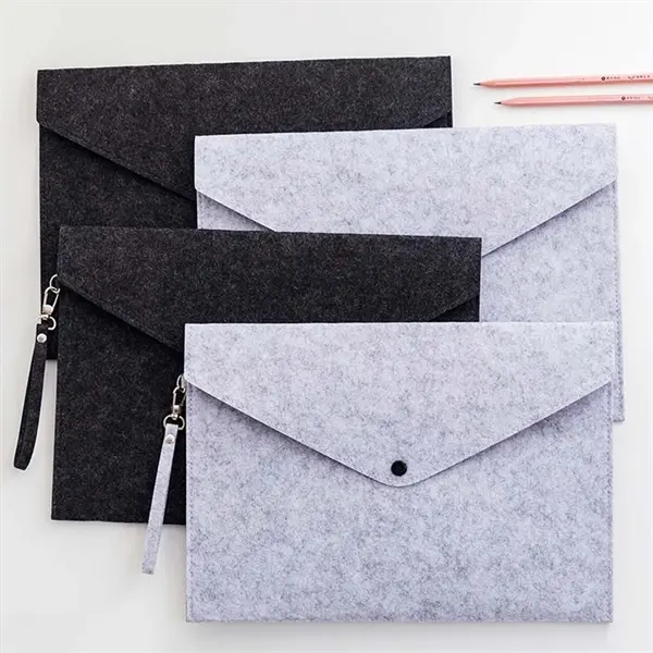 A4 felt envelope file bag