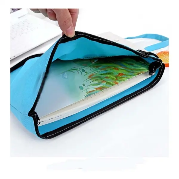 12.6" Portable large Oxford file bag