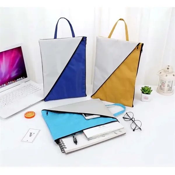 12.6" Portable large Oxford file bag