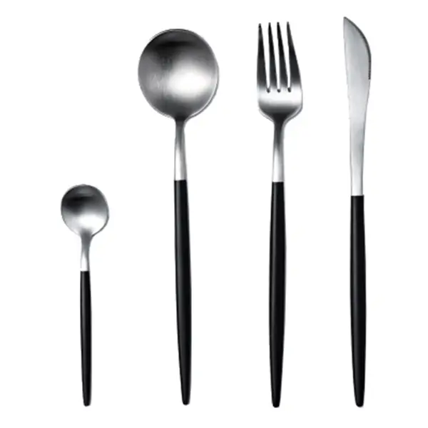4 Pcs Stainless Steel Flatware Set