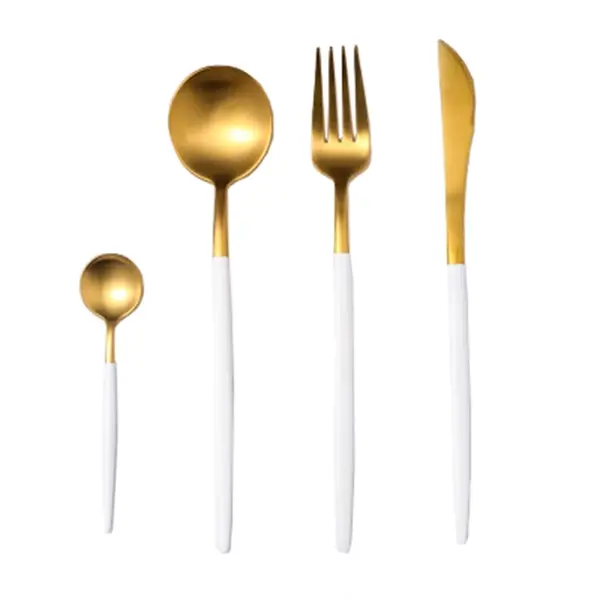 4 Pcs Stainless Steel Flatware Set