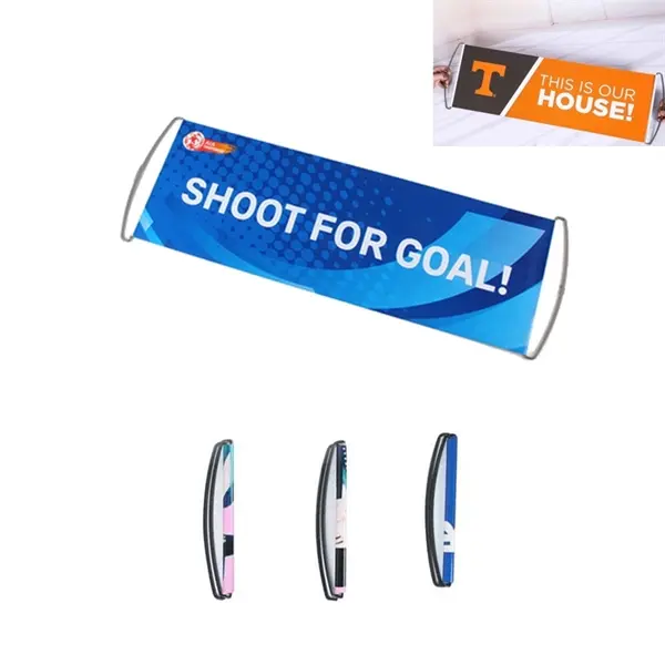 Custom Retractable Handheld Banner