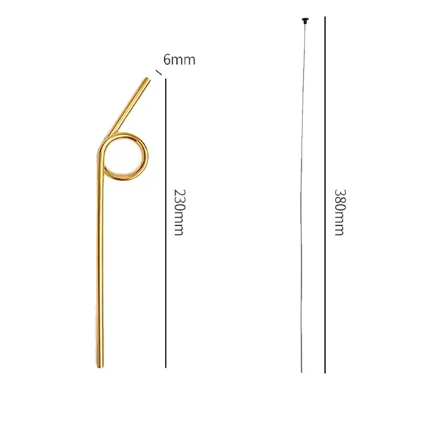 9" Resuable Stainless Steel Straw