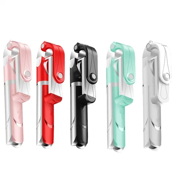 2-in-1 Stainless Steel Wireless Selfie Stick