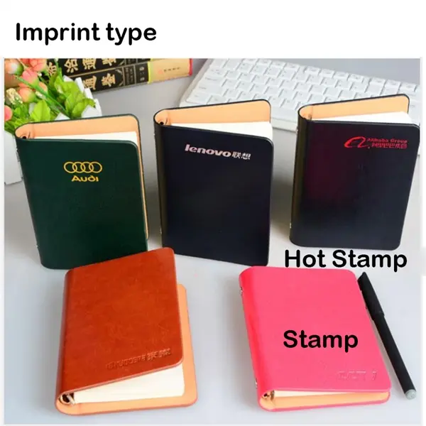 A7 Portable Leather Loose-leaf Notebook
