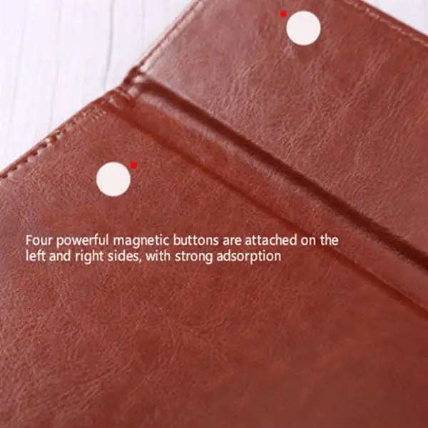 A4 Luxurious Leather Clipboard Writing Tablet Pad Mat