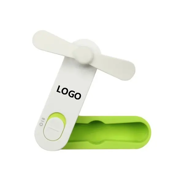 USB charging folding mini fan