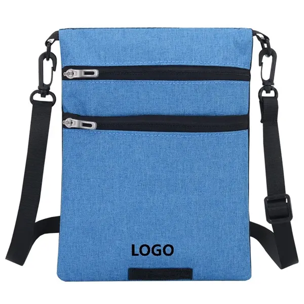Waterproof Nylon Neck Travel Pouch Passport Holder