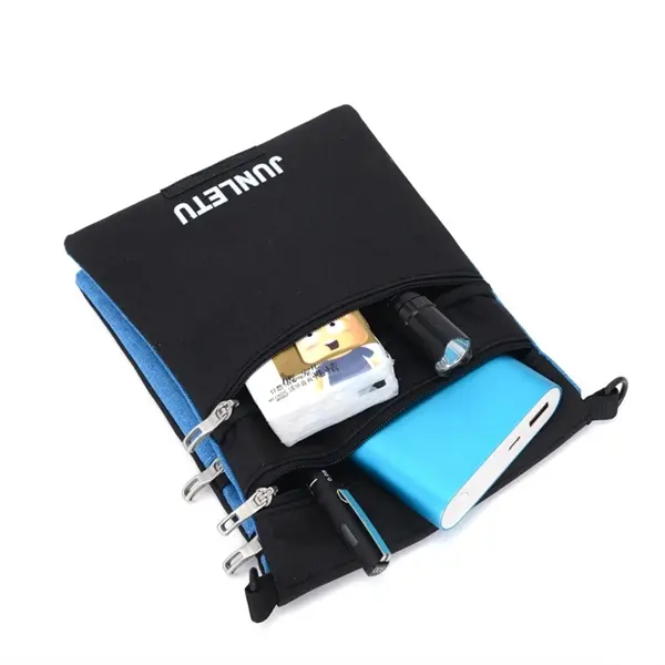 Waterproof Nylon Neck Travel Pouch Passport Holder
