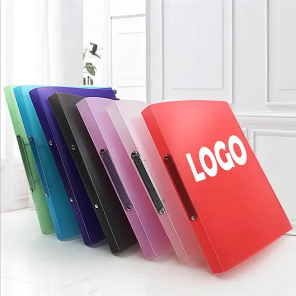 2 Hole A4 Plastic File Folders