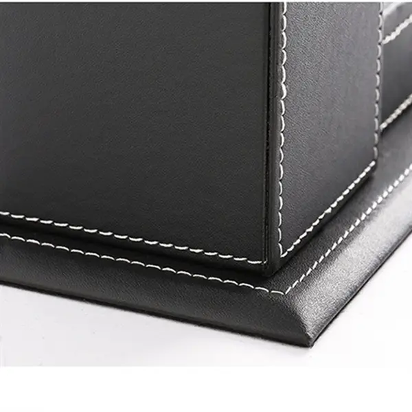 Multifunctional Designed Leather Pen Business Card Holder