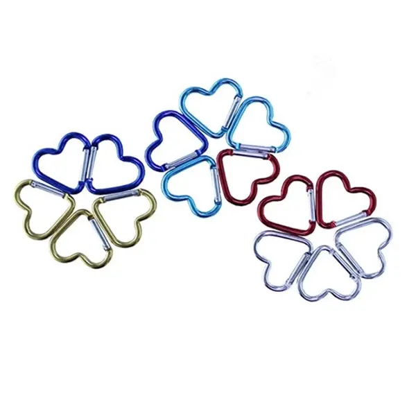 Promotional Multipurpose Heart-shaped Carabiner