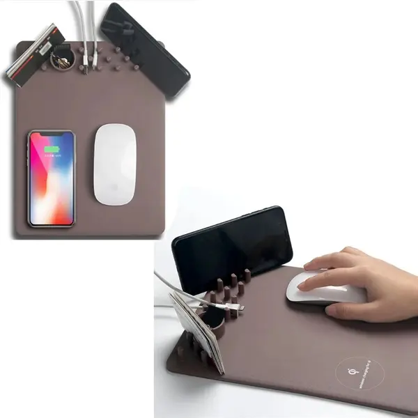Mouse Pad With Wireless Phone Charger PRO