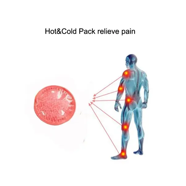 Round Shape Plush Hot and Cold Pack