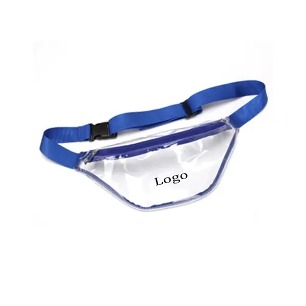 Clear Zipper Fanny Pack