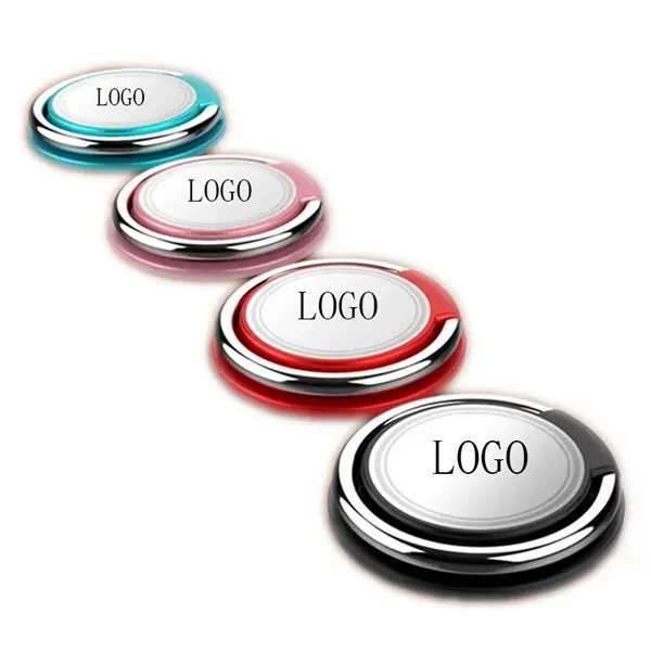 Magnetic suction function of the phone ring bracket