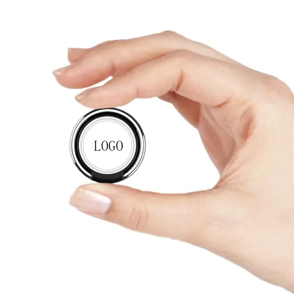 Magnetic suction function of the phone ring bracket