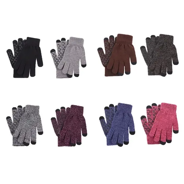 Touch screen warm gloves