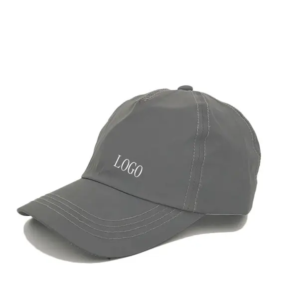 23" polyester reflective baseball cap