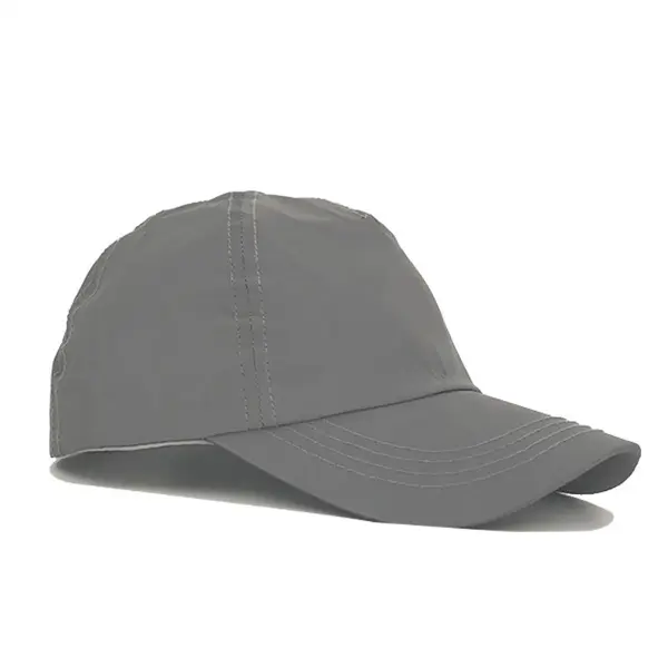23" polyester reflective baseball cap