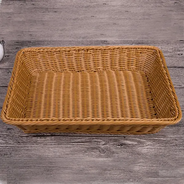 13.8" wicker fruit basket
