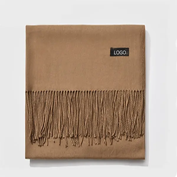 69" polyester long and wide warm scarf