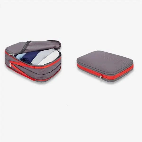 13.8" nylon folding compress travel bag