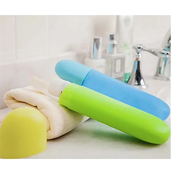 7.9" PP travel toiletries toothbrush bag