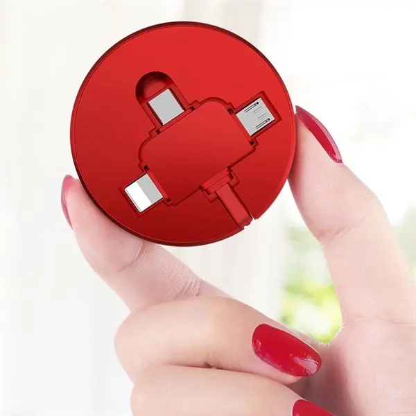 Retractable 3 in 1 Cable Data line