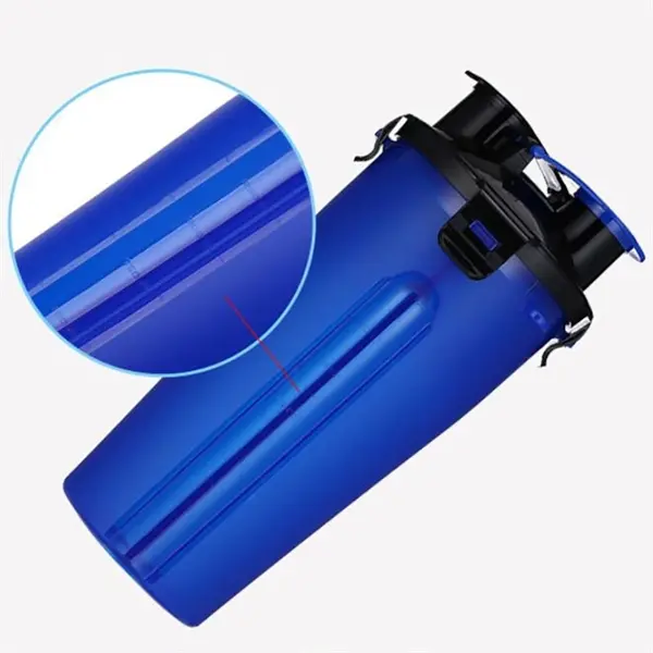 2 In 1 Portable Pet Food/Drink Bottle With Folding Bowls