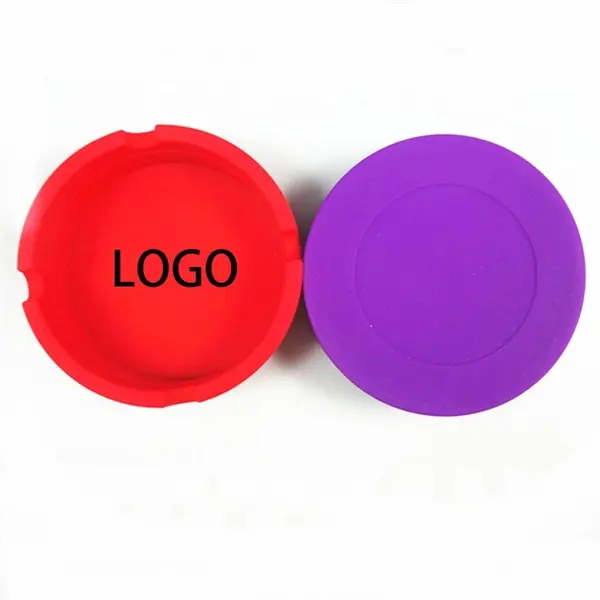 Round Silicone ashtray