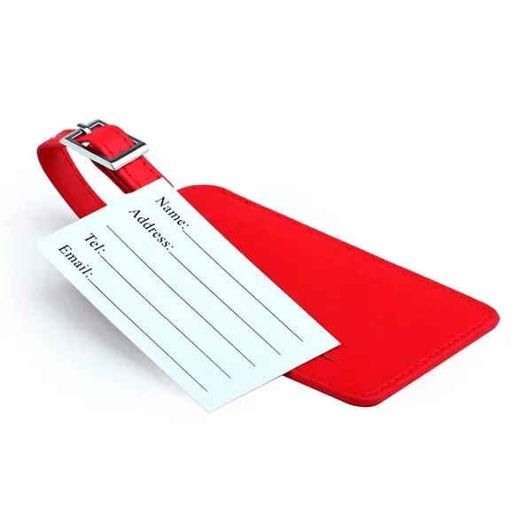 PU luggage tag